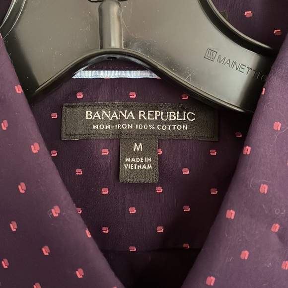 Medium Slim fit Banana Republic Premium Cotton Dress shirt. - Picture 3 of 3